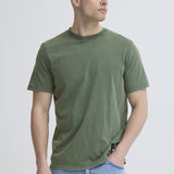 Camiseta BLEND Keelan Washed Duck Green