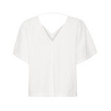 B.YOUNG Falakka V-Neck Marshmallow Blouse