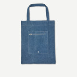 SAMSØE SAMSØE Saluca Blue Denim Shopper Bag