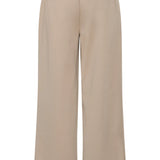 B.YOUNG – Rizetta – Weite, verkürzte Hose aus geröstetem Cashew