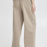 B.YOUNG – Rizetta – Weite, verkürzte Hose aus geröstetem Cashew