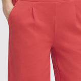 Pantalones B.YOUNG Rizetta Wide Cropped Poinsettia