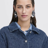 B.YOUNG Kanilla Mid Blue Denim Jacket