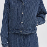 B.YOUNG Kanilla Mid Blue Denim Jacket