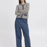 Strickjacke B.YOUNG MIKALA Humus Mix