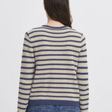 Strickjacke B.YOUNG MIKALA Humus Mix