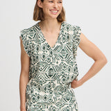 Top B.YOUNG MMJoella Ethnic Sea Spray