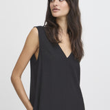 B.YOUNG Falakka Schwarzes Kleid