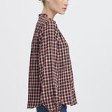 Blusa B.YOUNG Iflana Check Port Royale