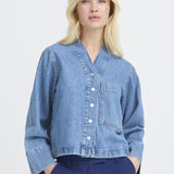 Camisa B.YOUNG Kacila Blue Denim
