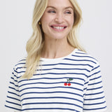 Camiseta B.YOUNG Pandinna Cherise Blue Stripes