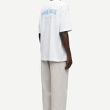 SAMSØE T-shirt SAMSØE Saswirl 11725 Swirl Blue Jasper