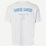 SAMSØE T-shirt SAMSØE Saswirl 11725 Swirl Blue Jasper