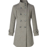 Abrigo SALSA Paño Grace Medium Gris