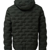 SALSA JEANS Quilted Jacket with Pockets Dark Green
