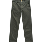 SALSA Chinos Secret Push In Cropped Slim Green Pants