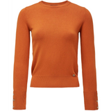 SALSA JEANS Basic Knit Orange Sweater