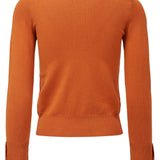 SALSA JEANS Basic Knit Orange Sweater