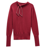 Jersey SALSA JEANS Punto con Lazo Dark Red