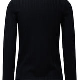 Camiseta SALSA JEANS Punto Acanalado Black