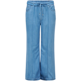 Pantalones SALSA JEANS Jogger con Pierna Wide en Light Denim