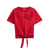 Camiseta SALSA JEANS Nudo Frontal Rojo