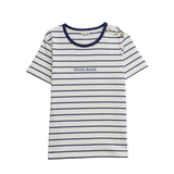 Camiseta SALSA JEANS Rayas Branding Azul