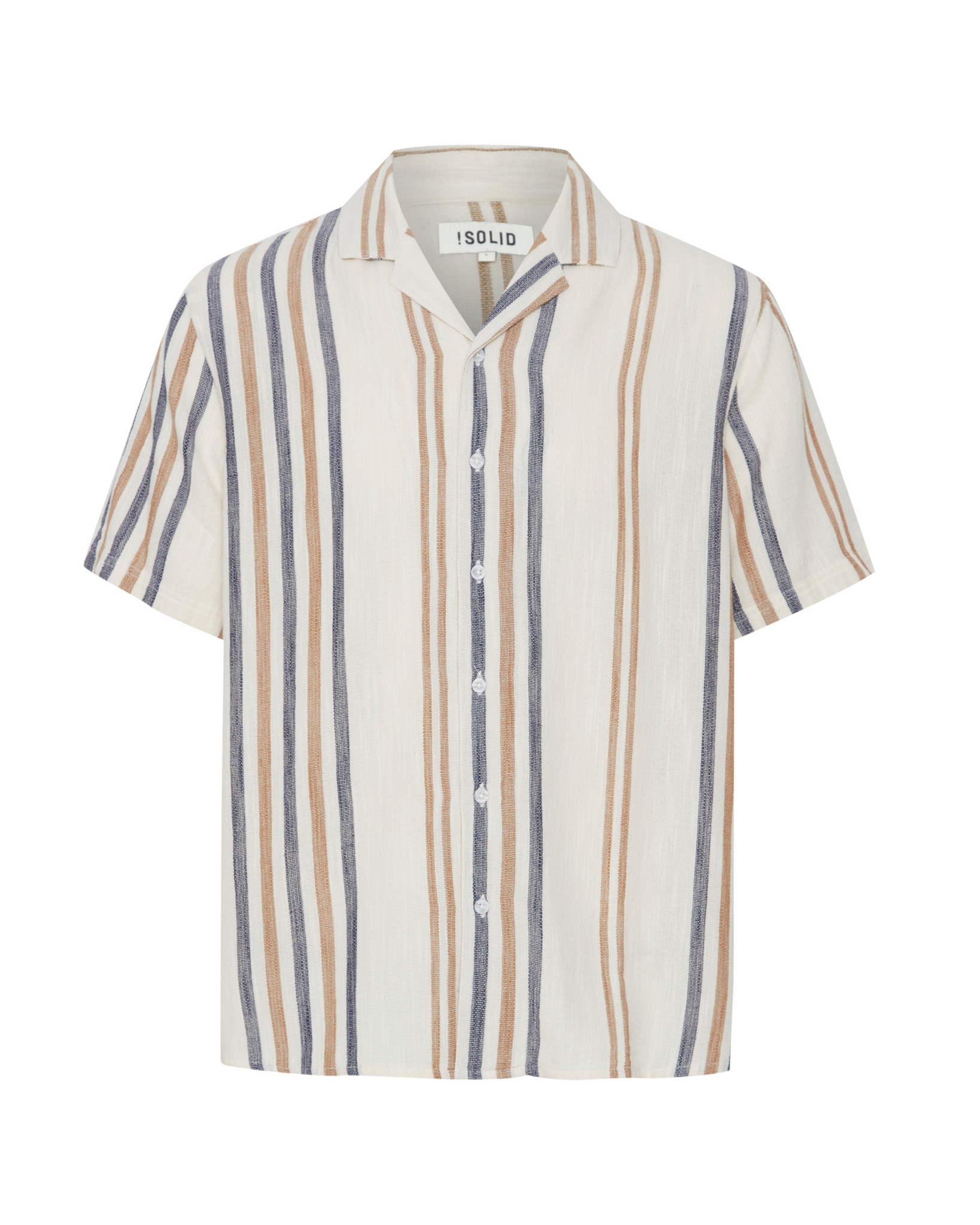 Camisa !Solid Isai Oatmeal