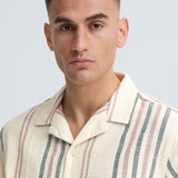 Camisa !SOLID Isai Bungee Cord Beige