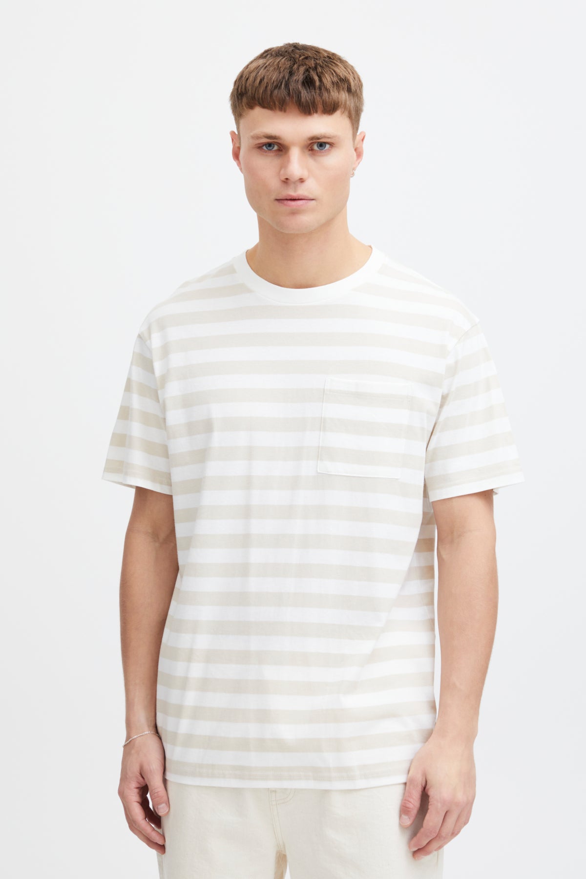 !Solid Isaam Off White T-Shirt