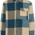 Sobrecamisa SOLID Manheim Indian Teal, vista frontal