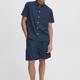 Hemd !SOLID Palle Insignia Blau