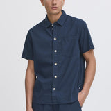 Hemd !SOLID Palle Insignia Blau