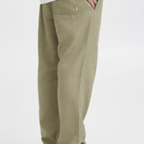 Pants !SOLID Liam Elas Slub Vetiver
