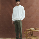 Pants !SOLID Liam Elas Slub Vetiver