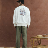 Pants !SOLID Liam Elas Slub Vetiver