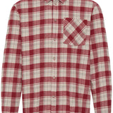 Camisa SOLID Steve Brick Red, vista frontal