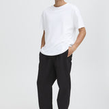 Pantalones !SOLID Alann Pleat True Black