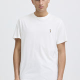 Camiseta !SOLID Uwe Cloud Dancer