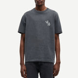 SAMSØE T-Shirt SAMSØE Saphil Washed Black Wallpaper