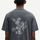 SAMSØE T-Shirt SAMSØE Saphil Washed Black Wallpaper