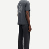 SAMSØE T-Shirt SAMSØE Saphil Washed Black Wallpaper
