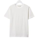 MERZ B SCHWANEN Classic Midweight Circular Knit T-Shirt 215 White