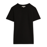 Camiseta MERZ B SCHWANEN Clásica de Peso Medio con Tejido de Punto circular 215 Negra