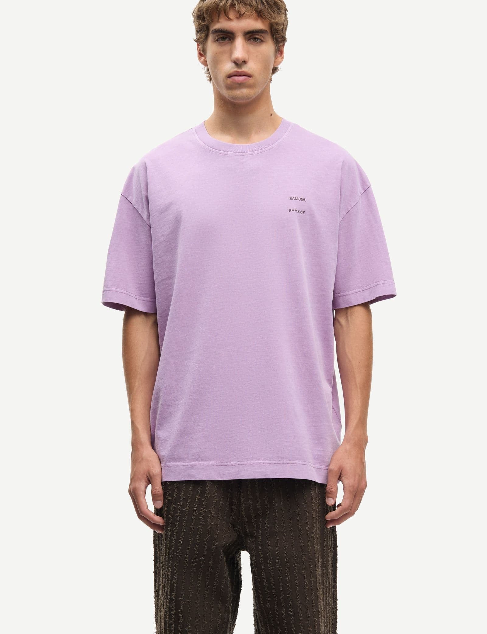 Camiseta SAMSØE SAMSØE Sajoel Regal Orchid