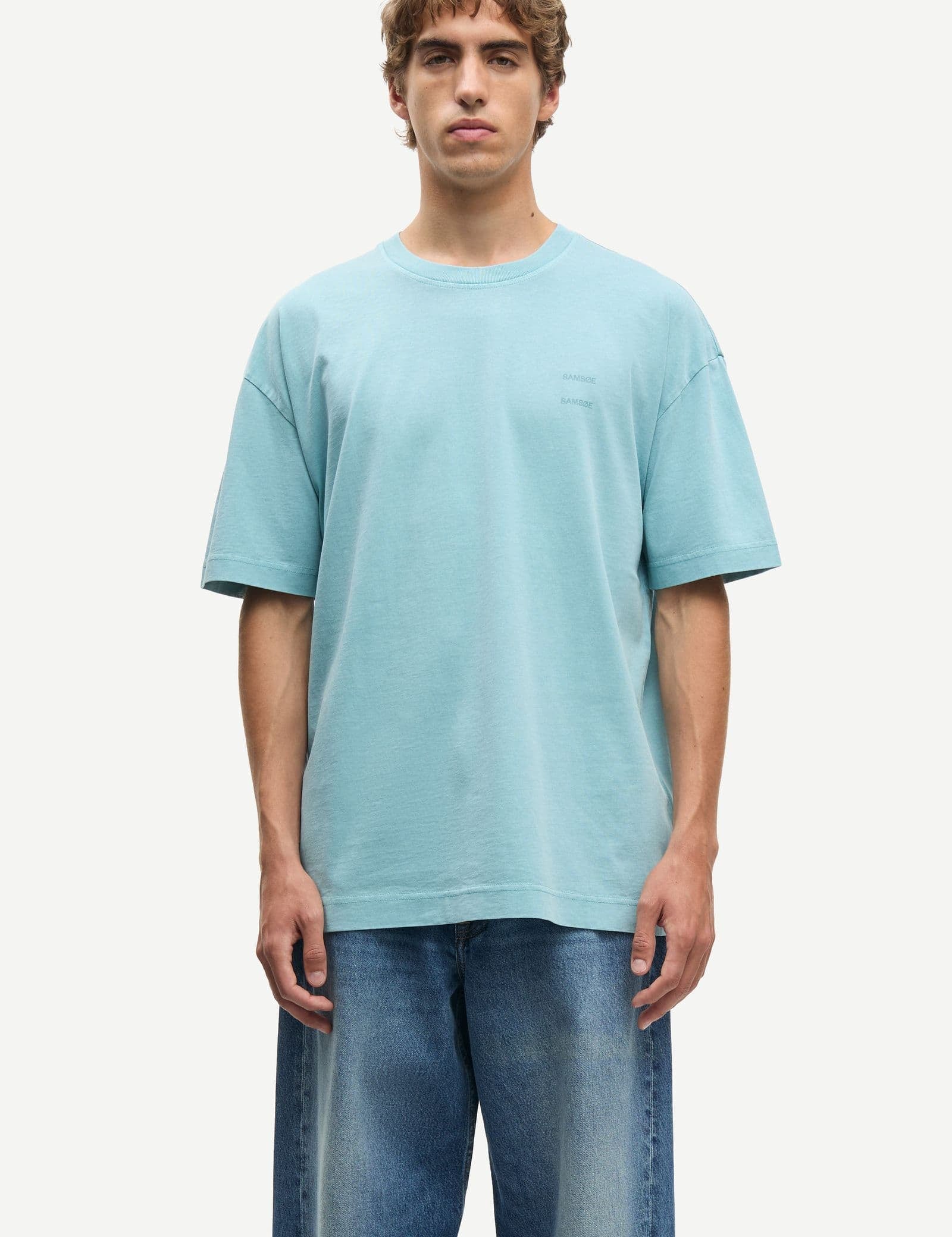 Camiseta SAMSØE SAMSØE Sajoel 15489 Tourmaline