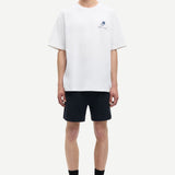 Camiseta SAMSØE SAMSØE Sacohen 11725 Blue Stamp