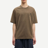Camiseta SAMSØE SAMSØE Sacohen 15489 Brown Stamp