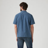 LEVI'S® Classic Camper Baizen Hemd in mittelblauem Karomuster 