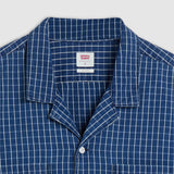 LEVI'S® Classic Camper Baizen Hemd in mittelblauem Karomuster 